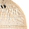 Hello Honey® Modern Boho Floor Lamp with Marble Base & Rattan Shade